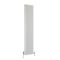 Milano Esme - White Vertical Aluminium Traditional Column Radiator - 1800mm x 360mm (Double Column)