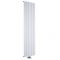 Milano Skye - Aluminium White Vertical Designer Radiator - 1800mm x 470mm