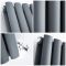 Milano Aruba - Anthracite Vertical Designer Radiator - Choice of Size