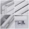 Milano Aruba - White Horizontal Designer Radiator - 236mm x 1400mm (Double Panel)