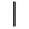 Milano Aruba Slim Electric - Anthracite Vertical Designer Radiator - 1600mm x 236mm (Double Panel) - with Bluetooth Thermostat