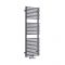 Milano Via - Anthracite Central Connection Bar on Bar Heated Towel Rail - 1215mm x 400mm