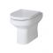 Milano Ballam - Modern Back to Wall Toilet with Soft Close Seat