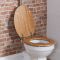 Milano Richmond - Traditional Comfort Height High Level Toilet with Cistern and Oak Seat - Choice of Finish