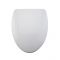Milano Altham - White Soft Close Quick Release Top Fix Toilet Seat