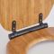 Milano Richmond - Traditional Oak Soft Close Toilet Seat with Black Hinges