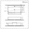 Milano Farington - White Modern Rectangular Wall Hung Basin - 800mm x 415mm (1 Tap-Hole)