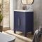 Milano Aston - Navy 600mm Traditional Vanity Unit with Basin - Choice of Handles