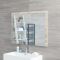 Milano Bexley - Light Oak Modern Wall Hung Mirror - 1000mm x 750mm