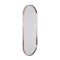 Milano - Brushed Copper Oval Wall Hung Mirror - 1000mm x 400mm