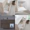 Milano Bexley - Light Oak Modern 800mm Open Shelf Vanity Unit, WC Unit and Back to Wall Pan