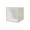 Milano Bexley - Light Oak Modern Single Wall Hung Open Storage Unit - 300mm x 300mm