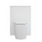 Milano Oxley - White 600mm WC Unit (Excluding Pan)
