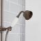 Milano Elizabeth - Oil Rubbed Bronze Traditional Thermostatic Shower with Round Hand Shower and Riser Rail (1 Outlet)