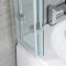 Milano Portland - Folding Shower Bath Screen