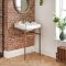 Milano Windsor - 590mm Traditional Basin and Washstand - Choice of Finish