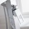 Milano Parade - Modern Waterfall Freestanding Bath Shower Mixer Tap with Hand Shower - Chrome