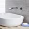 Milano Razor - Digital Wall Mounted Bath or Basin Mixer Tap - Chrome