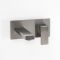 Milano Orno - Modern Wall Mounted Basin Mixer Tap - Gun Metal Grey