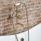Milano Zandra - Industrial Style Wall Mounted Bath Shower Mixer Tap - Choice of Finish