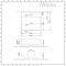 Milano Farington - White Modern Rectangular Countertop Basin with Mono Mixer Tap - 460mm x 420mm