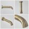 Milano Elizabeth - Traditional Wall Mounted Bath Spout - Brushed Gold