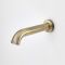 Milano Elizabeth - Traditional Wall Mounted Basin Spout - Brushed Gold