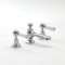 Milano Elizabeth - Traditional Lever 3 Tap-Hole Basin Mixer Tap - Choice of Finish