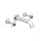Milano Elizabeth - Traditional Wall Mounted Crosshead 3 Mixer Tap-Hole Bath Filler Mixer Tap - Choice of Finish
