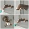 Milano Elizabeth - Traditional Wall Mounted 3 Mixer Tap-Hole Crosshead Bath Filler Mixer Tap - Oil Rubbed Bronze