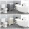 Milano Thornton - Traditional Bathroom Suite with Freestanding Bath, 630mm Vanity Unit and Close Coupled Toilet