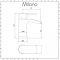 Milano Farington - Complete Modern Cloakroom Suite with Mono Basin Tap