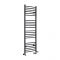 Milano Artle Dual Fuel - Anthracite Curved Heated Towel Rail - Choice of Size