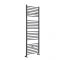Milano Artle Dual Fuel - Anthracite Straight Heated Towel Rail - Choice of Size