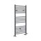Milano Artle Dual Fuel - Anthracite Straight Heated Towel Rail - Choice of Size