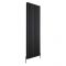 Milano Aruba Ayre - Aluminium Anthracite Vertical Designer Radiator - 1800mm x 590mm (Double Panel)
