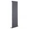 Milano Capri - Anthracite Flat Panel Vertical Designer Radiator - Choice of Size