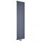 Milano Skye - Anthracite Aluminium Vertical Designer Radiator - Choice of Size