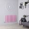 Milano Aruba - Camellia Pink Horizontal Designer Radiator (Single Panel) - 635mm Tall - Choice Of Width
