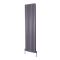 Milano Aruba - Dahlia Purple Vertical Designer Radiator - 1780mm Tall (Double Panel) - Choice of Width