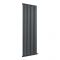 Milano Aruba Ardus - Anthracite Dry Heat Vertical Electric Designer Radiator - 1784mm x 590mm - Choice of Wi-Fi Thermostat