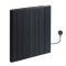 Milano Torr - Black Dry Heat 900W Plug-In Smart Electric Heater - 533mm x 595mm