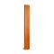 Milano Aruba Electric - Sunset Orange Vertical Designer Radiator - Choice of Size, Thermostat and Cable Cover