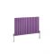 Milano Aruba - Lush Purple Horizontal Designer Radiator (Double Panel) - Choice of Sizes