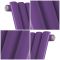 Milano Aruba Electric - Lush Purple Horizontal Designer Radiator - 635mm Tall - Choice of Size, Thermostat and Cable Cover