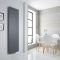 Milano Riso - 1800mm Vertical Designer Radiator (Single Panel) - Choice of Finish and Size