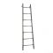 Milano Indus - Dark Gold Floor-Standing Ladder Heated Towel Rail - 1800mm x 500mm