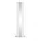 Milano Icon - White Vertical Designer Radiator With Mirror - 1800mm x 385mm