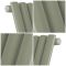 Milano Aruba Electric - Sage Leaf Green Horizontal Designer Radiator - 635mm Tall - Choice of Size, Thermostat and Cable Cover