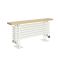 Milano Windsor Bench - White Horizontal Traditional Column Radiator with Seat - Choice of Size